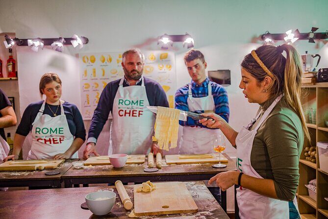 2-in-1 Pasta and Tiramisu Cooking Masterclass in Rome - Fresh fettuccine and Roman sauces: what you’re really learning