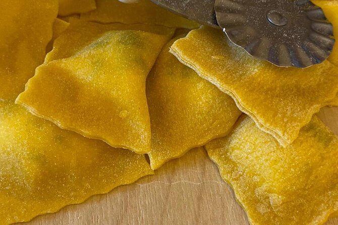 3 in 1 Cooking Class near Navona: Fettuccine, Ravioli & Tiramisu - Fettuccine From Scratch: Dough, Rolling, and Your Sauce Choice