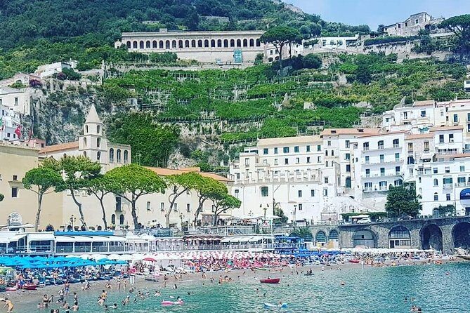 Amalfi Coast and Pompei from Rome: Epic Full-Day Tour - Amalfi or Maiori or Vietri: Duomo di Sant’Andrea and Local Treat Stops