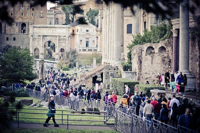 Ancient Rome Guided Tour: Colosseum, Forum and Palatine & Pick Up - Small-group pacing, wireless radios, and staying together