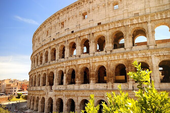 Ancient Rome Guided Walking Tour: Colosseum, Forum and Palatine - Entering the Colosseum with pre-booked tickets and headsets