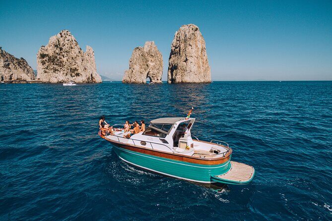 Capri Island Small Group Boat Tour from Naples with Light Lunch - The rest of the coast: Faraglioni, Villa Malaparte, and Punta Carena