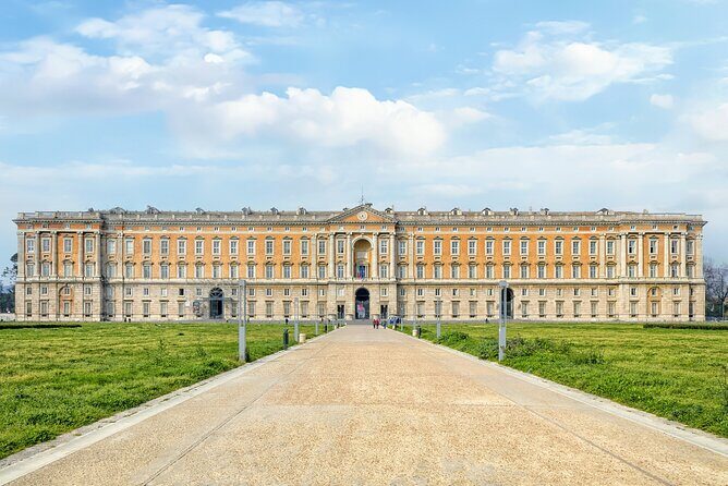 Caserta Royal Palace & Gardens Small Group Tour with Shuttle - English Garden shuttle: fountains, statues, waterfalls, and that photo circuit