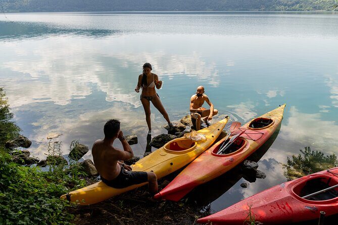 Castel Gandolfo Lake Kayak and Swim Tour - What It’s Like Being on a Small Group (Up to 20 People)
