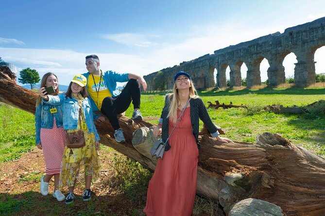 Catacombs and Roman Countryside Half-Day Walking Tour - The Roman aqueduct remains: engineering you can still feel