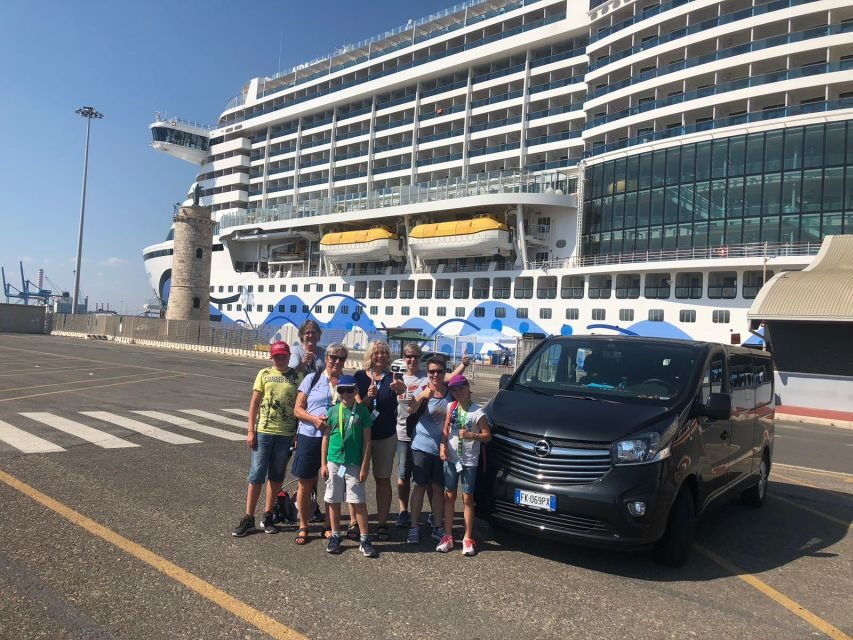 Civitavecchia Port: Private or Shared Guided Tour of Rome - Audio guide on the move: useful context, no formal tour guide
