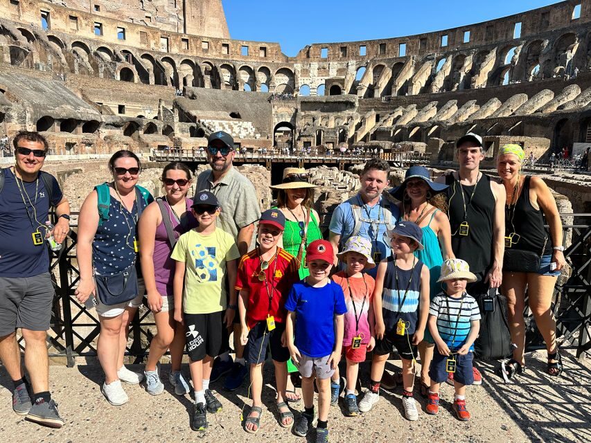 Colosseum and Ancient Rome Family Tour for Kids - Colosseum stories: gladiators, crowds, and how the guide keeps it lively