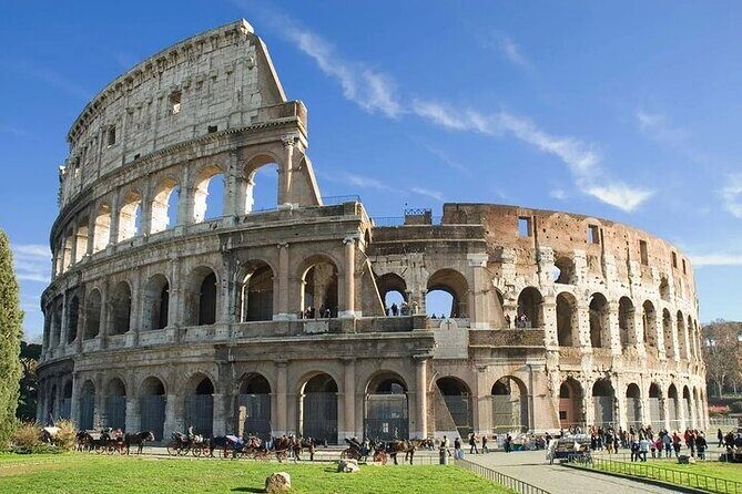 Colosseum, Roman Forum & Palatine Hill Admission With Audio Guide - Entering the Colosseum on your reserved slot