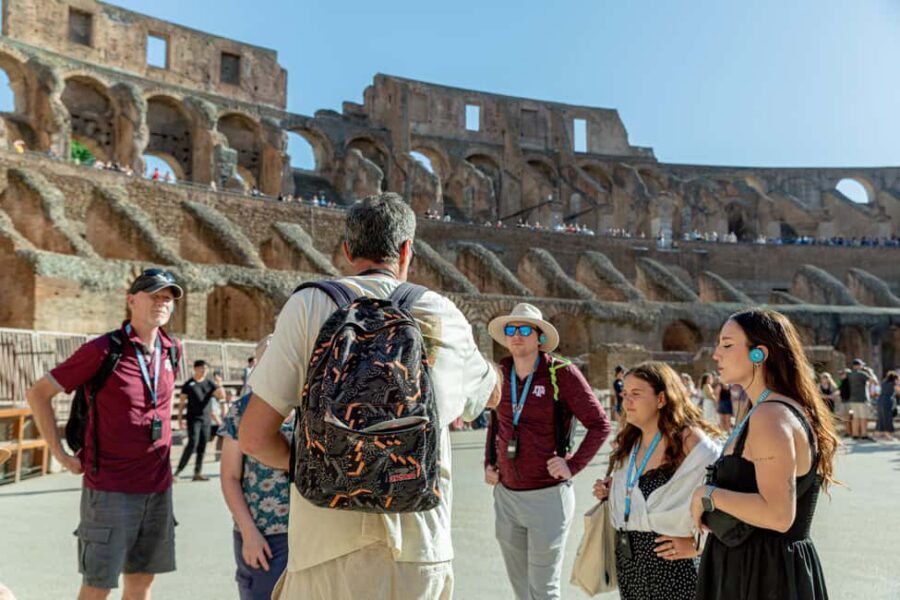Colosseum Special Access Tour, with Ancient Temples & Tombs - Starting at Trajan’s Column or the Arch of Constantine