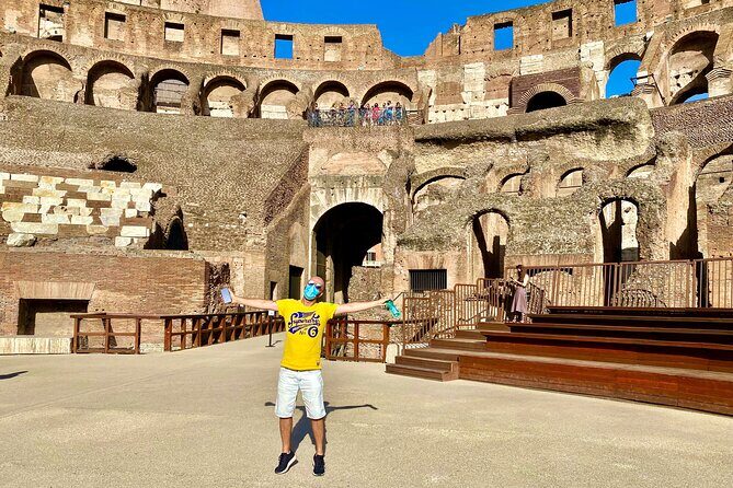 Expert Guided Tour of Colosseum Arena OR Underground, and Forum - Palatine Hill: the view and the reason Rome’s elite lived there