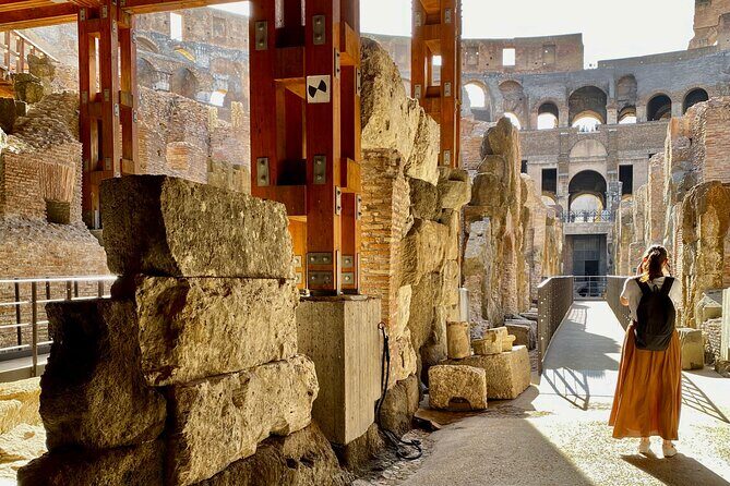 Expert Guided Tour of Colosseum Arena OR Underground, and Forum - Guides you can hear: audio headsets and a small-group tempo