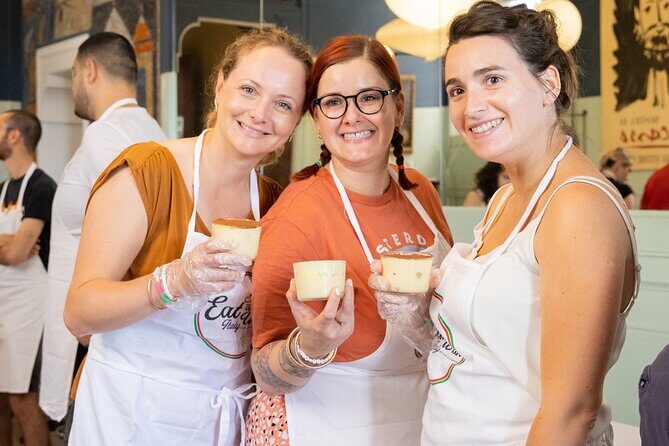 Fettuccine, Ravioli and Tiramisu Pasta Making in Rome - Classic tiramisù: layering savoiardi, mascarpone, and cocoa