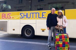 Fiumicino Airport Shared Shuttle Bus to Rome Termini & Vatican - Timing in Real Life: 45–50 Minutes Depends on Traffic (Like Everything in Rome)