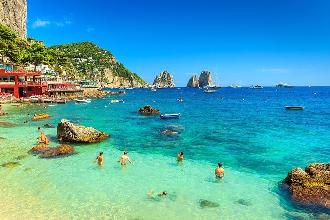 From Naples: Capri and Anacapri Small Group Tour + Ferry - Church San Michele: a short stop with a standout detail