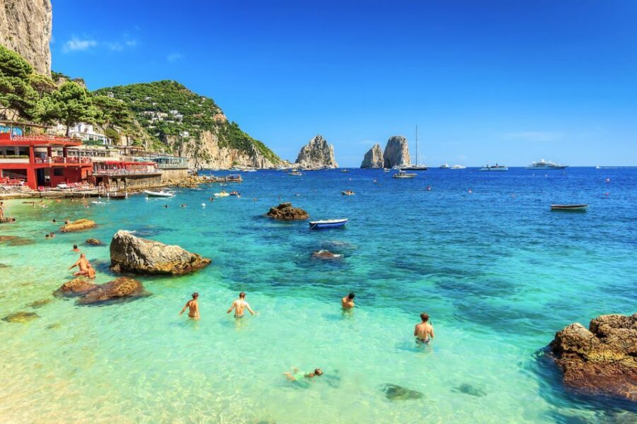 From Naples: Capri Guided Tour with Ferry Tickets & Minibus - Walking, shoes, and what to pack (keep it light)