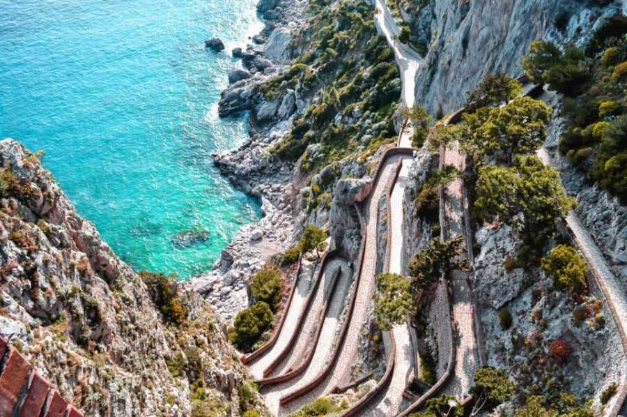 From Naples: Capri Guided Tour with Ferry Tickets & Minibus - Anacapri first: a quieter Capri you can actually enjoy