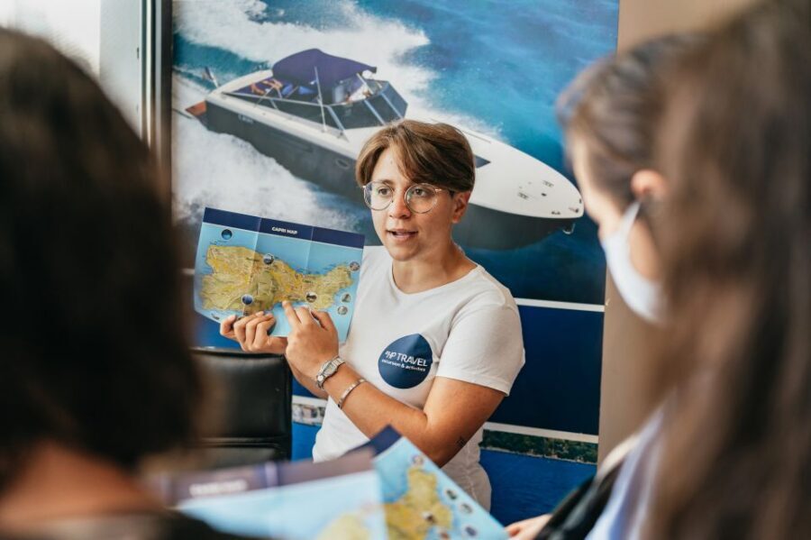 From Naples: Gulf of Naples & Capri Sightseeing Boat Tour - Swimming near Faraglioni: what the optional stop changes