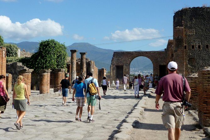 From Naples: Skip the Line Pompeii Guided Tour – Small Group - Transport logistics: vans, buses, and cruise-ship timing