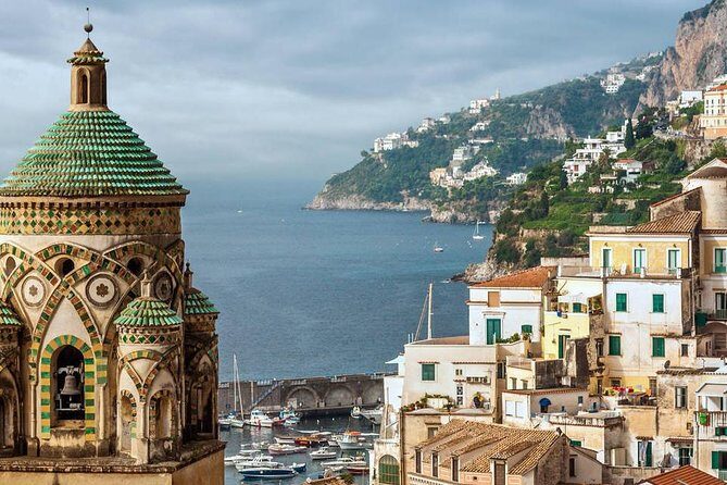 Full-day Sorrento, Amalfi Coast, Pompeii from Naples or Salerno - Sorrento’s One-Hour Window: Lemon Air and Capri/Vesuvius Views
