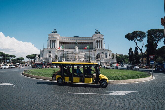 Golf Cart Small-Group Guided Tour: Rome City Highlights - Small Groups on Two Carts: Why This Feels More Personal