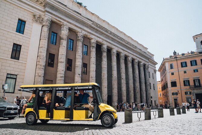 Golf Cart Small-Group Guided Tour: Rome City Highlights - Gelato and Water: The Included Break That Keeps the Pace Human