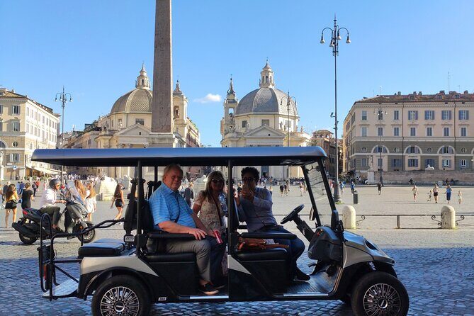 Golf Cart Tour Private Experience of Rome's City Center - Electric golf cart, private route: the practical way to start Rome