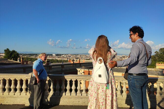 Golf Cart Tour Private Experience of Rome's City Center - Janiculum Hill and Piazza Navona: where the tour slows for views