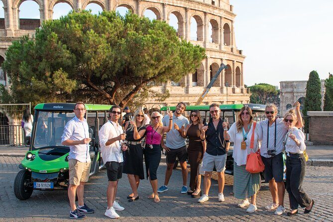 Golf Cart Tour Rome: Glide By Ancient Wonders & Hidden Gems - Getting On and Off: Largo Gaetana Agnesi to Campo de’ Fiori
