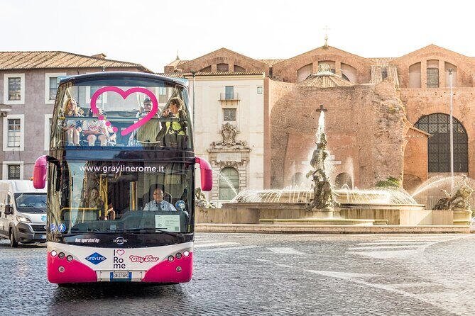 I Love Rome : Hop on Hop off Open Bus Tour - On-board audio and Wi‑Fi: the difference between fun and fuzzy