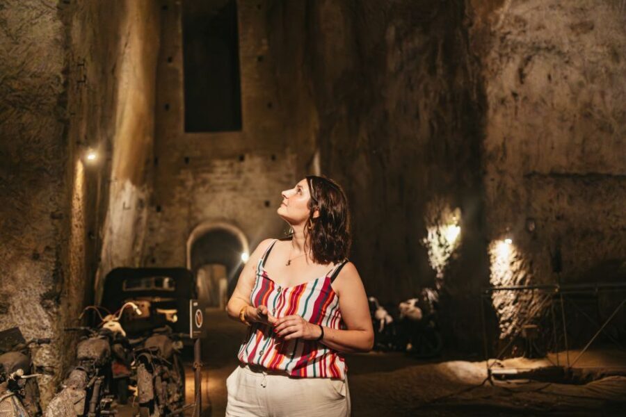 Naples: The Bourbon Tunnel Guided Tour with Entrance Ticket - Meet the Start Point: Palazzo Serra di Cassano Basement