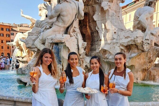 Pasta Cooking Class in Rome - Fettuccine Class in Piazza Navona - Bruschetta, Wine or Beer, and Coffee or Limoncello: The Included Meal Part