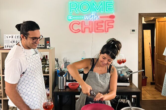 Pasta Cooking Class Near the Colosseum with 3 Spritz Cocktails - Included extras that make the price feel more justified