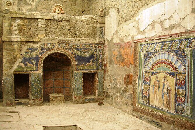 Pompeii & Herculaneum Day Trip from Naples with Lunch - Herculaneum in the afternoon: better-preserved details at your pace
