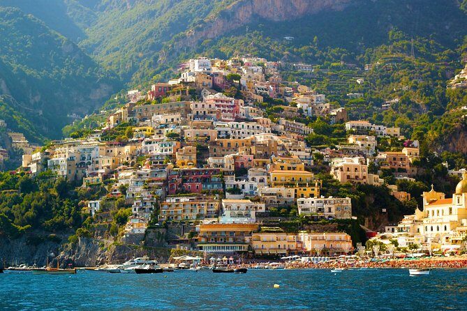 Positano & Amalfi Boat Tour from Naples with Light Lunch - Swimming, Snorkeling, Snacks, and the Caprese Lunch on Board