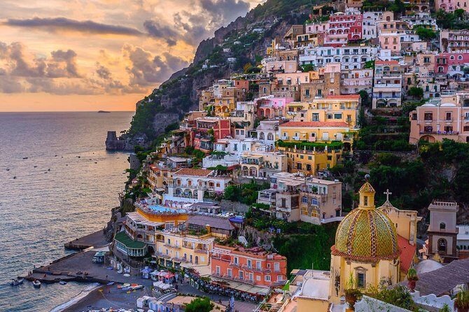 Private Day Tour: Sorrento, Positano, Amalfi, Ravello from Naples - Positano: pastel lanes, Santa Maria Assunta, and your best one-hour strategy