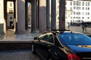 Private Departure Transfer: Hotel to Rome Fiumicino Airport - Inside the Van: Up to 8 Passengers, Real Space for Real Luggage