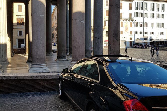 Private Departure Transfer: Hotel to Rome Fiumicino Airport - Inside the Van: Up to 8 Passengers, Real Space for Real Luggage
