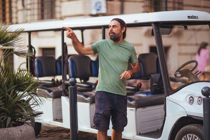 Private Evening Golf Cart Tour of Rome with Aperitivo - Pantheon and the Spanish Steps from the top