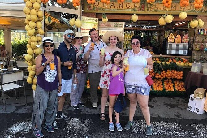 Private Pompeii, Positano & Amalfi coast Tour from Rome - Positano Free Time: Shops, Beaches, and the Santa Maria Assunta Dome