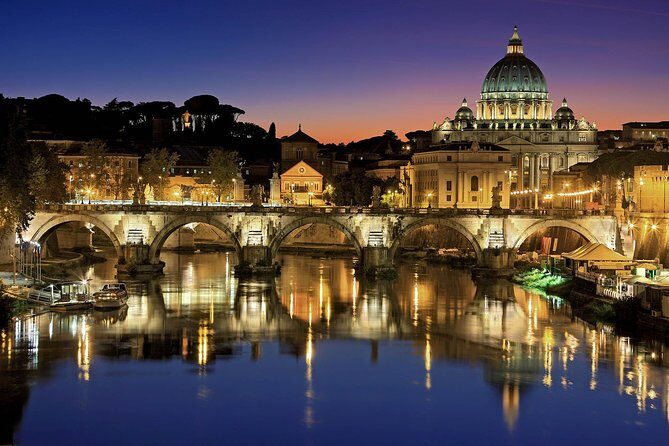 Rome After Dark: Explore the Eternal City Under the Moonlight - Castel Sant’Angelo glimpses and St. Peter’s Square under the lights