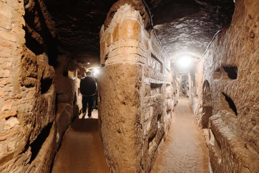 Rome: Appian Way, Aqueducts, and Catacombs Tour - Cecilia Metella’s mausoleum: power in one huge circle