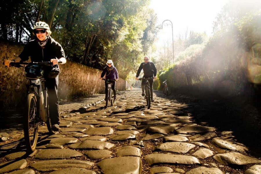 Rome: Appian Way Aqueducts Bike Tour (UPG Catacombs & Lunch) - Key points worth knowing before you book