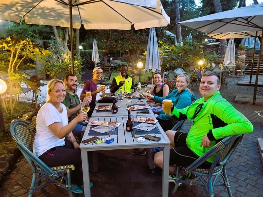 Rome: Appian Way & Catacomb Sunset E-bike Tour with Aperitif - E-bike reality check: terrain, safety, and who this fits