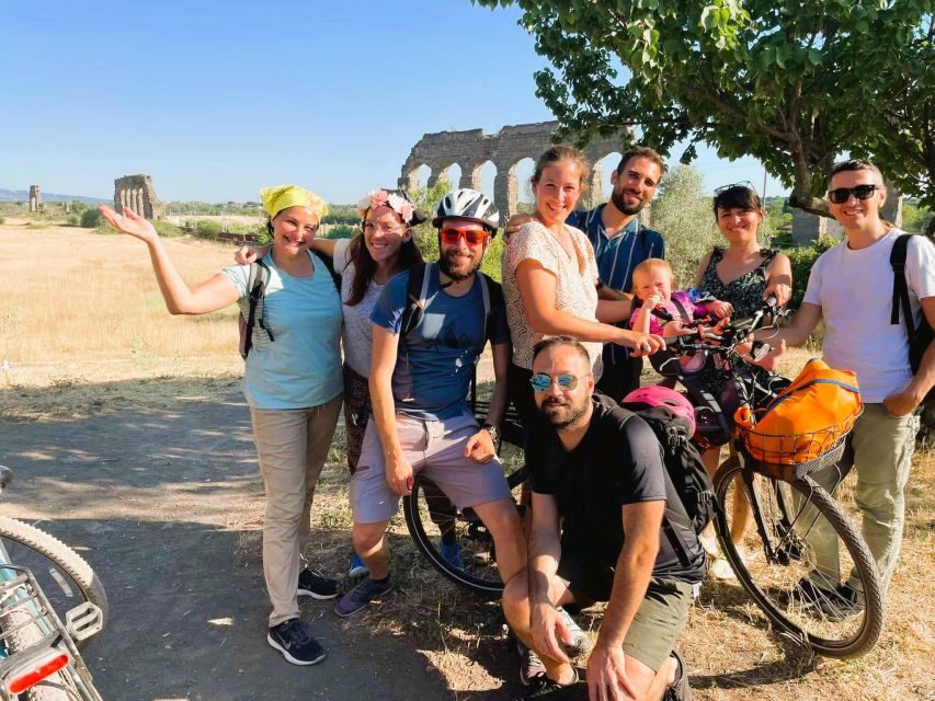 Rome: Appian Way & Catacomb Sunset E-bike Tour with Aperitif - Parco degli Acquedotti at sunset: why this is the headline moment