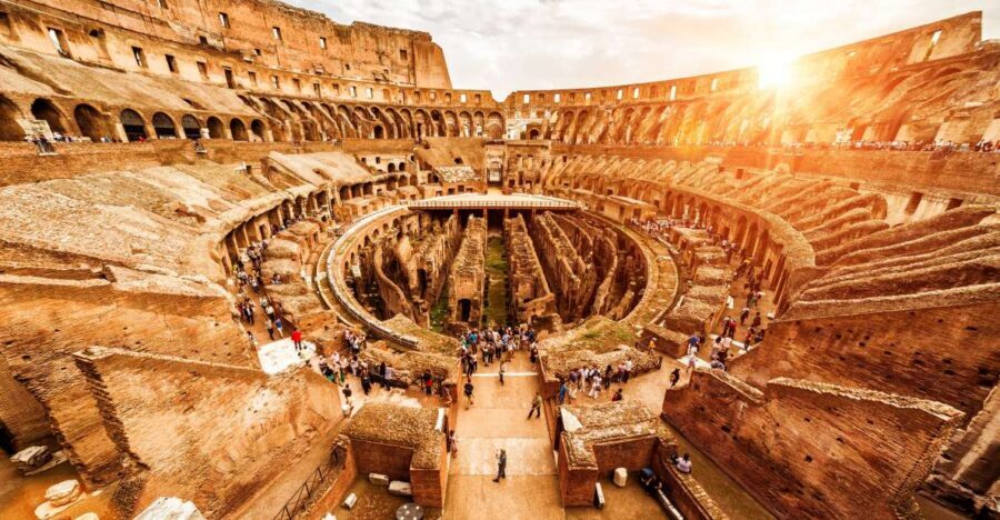 Rome: Arena of Colosseum, Roman Forum and Palatine Hill - Meeting at Touristation Aracoeli: find the orange flags and start smooth