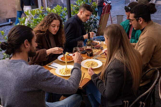 Rome: Award Winning Trastevere Group Food Tour with Wine - Hidden-table ease: why priority service matters in Rome