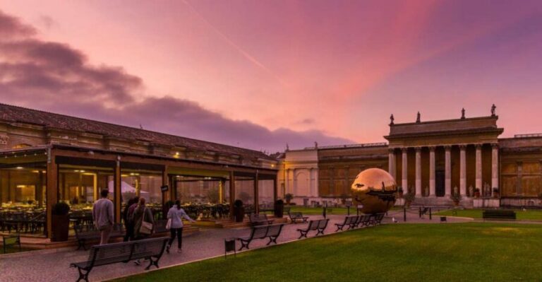 Rome: Breakfast & Tour of Vatican Museums & Sistine Chapel - Meeting Up at Via Tunisi and Getting In Early