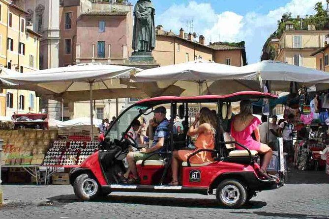 Rome by Golf Cart Private Tour: Beyond the Landmarks - Knights of Malta keyhole and Sant’Ignazio dome surprises