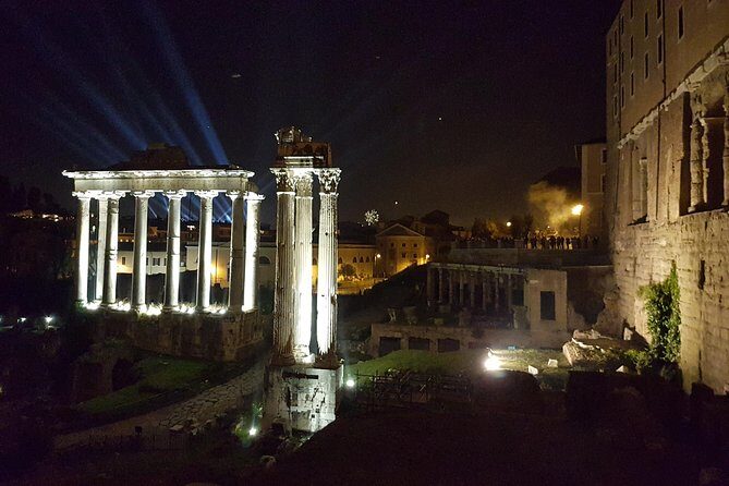Rome by Night Walking Tour - Trevi Fountain after dark: the lighting does half the work