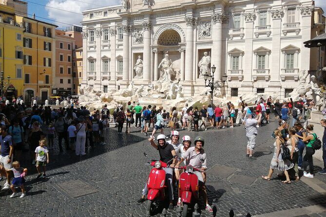 Rome by Vespa – Live the City Like a Local - What you’ll see: Spanish Steps, Trevi Fountain, and a Colosseum opportunity